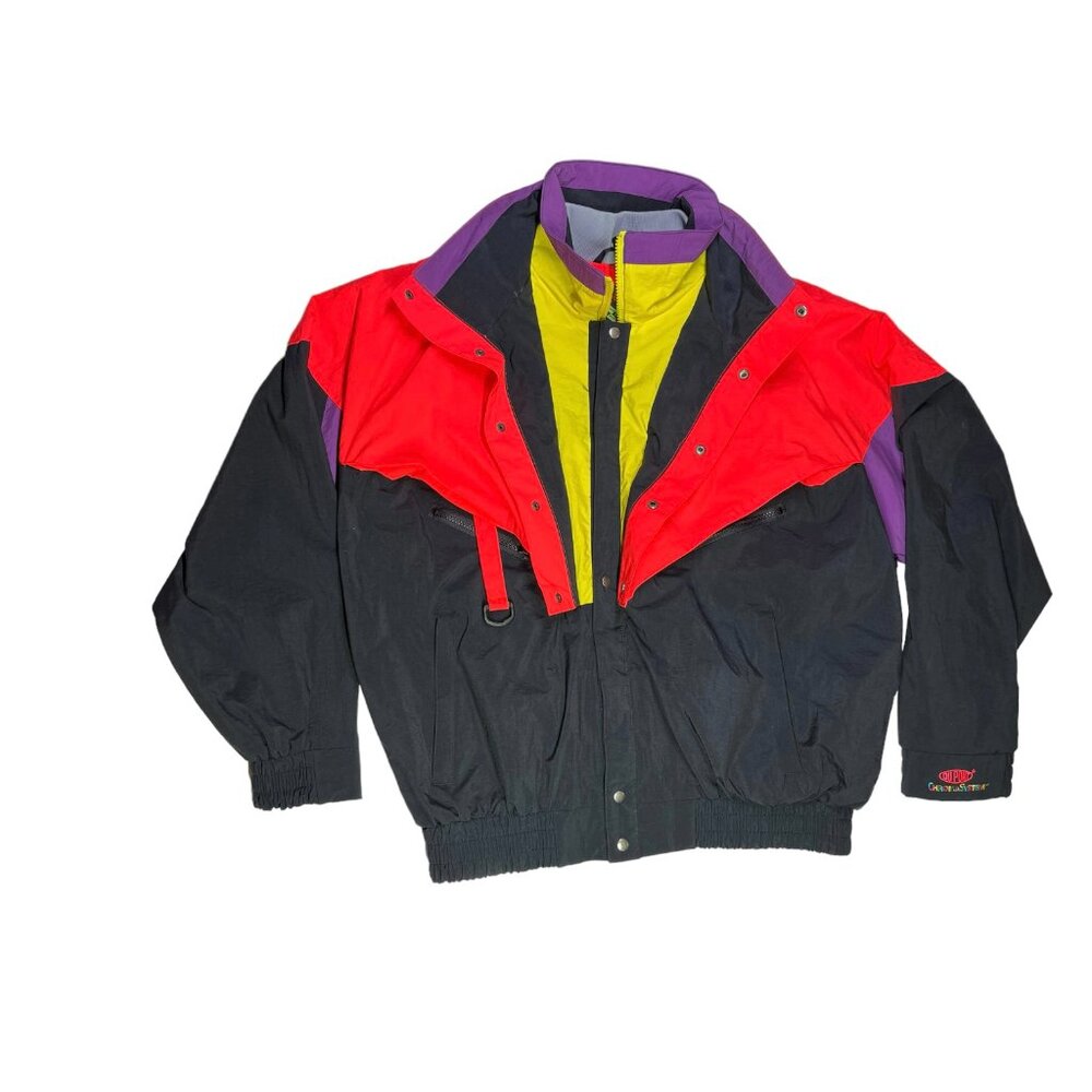 Vintage Style Auto Racing Size L Jacket DuPont